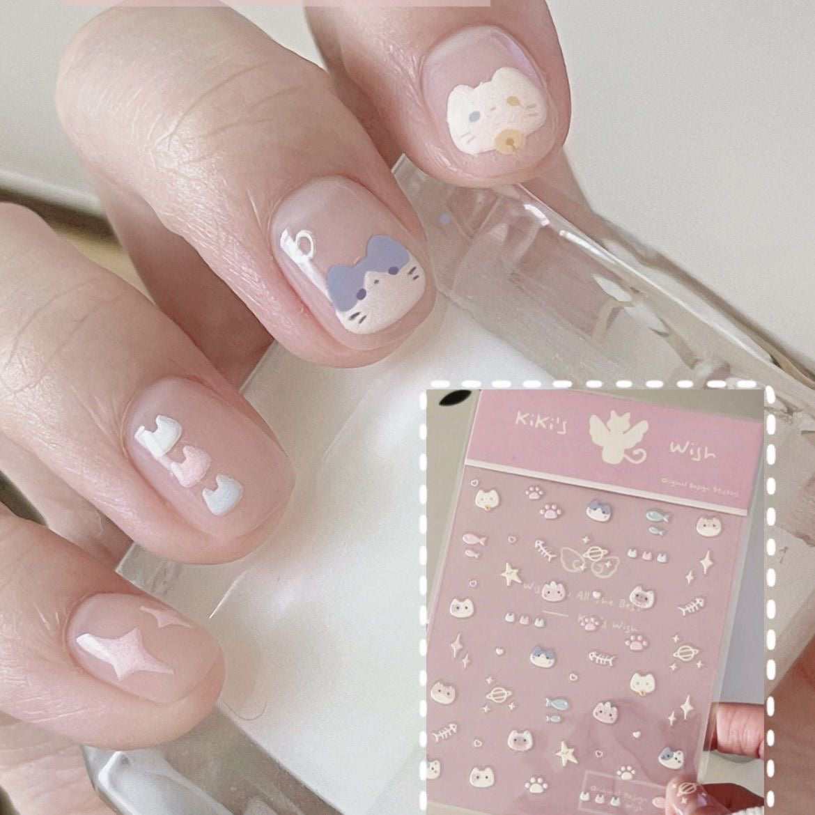 kiki’s wish stickers