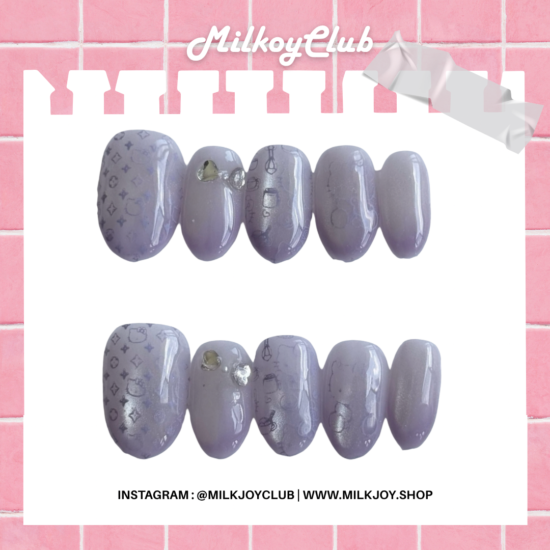 purple cat eye