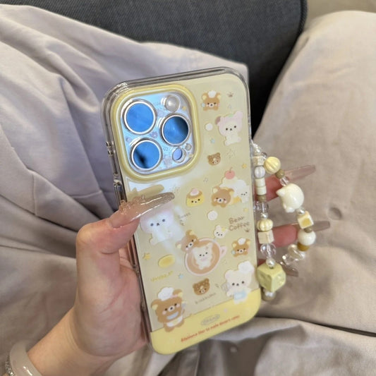yellow rilakkuma case