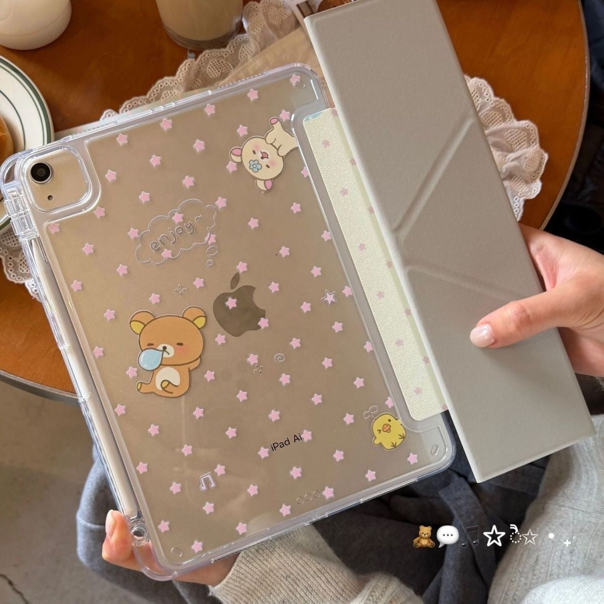 old school rilakkuma case