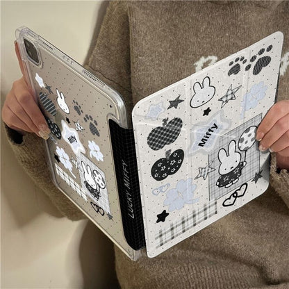 miffy b&w ipad case