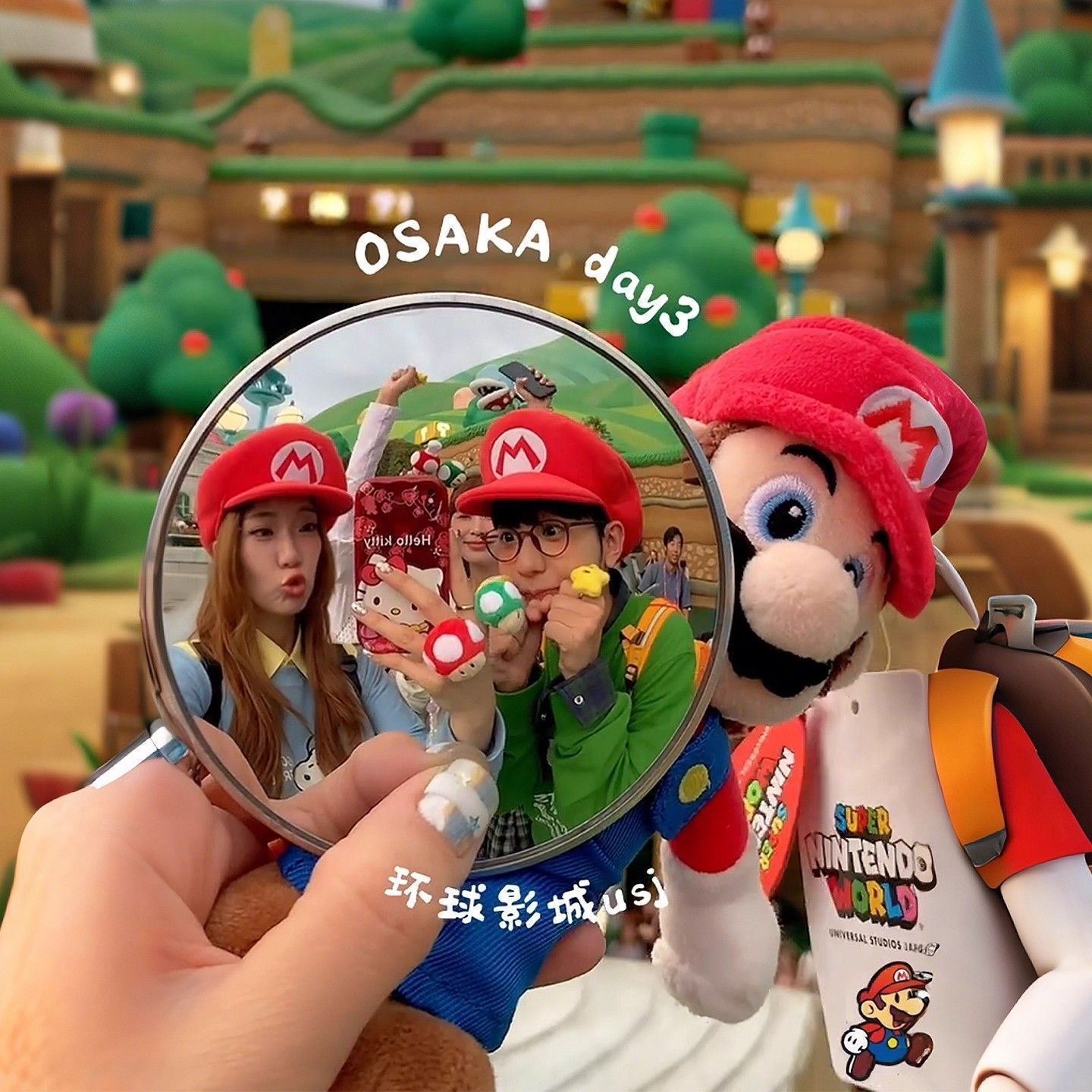 mini wide view mirror