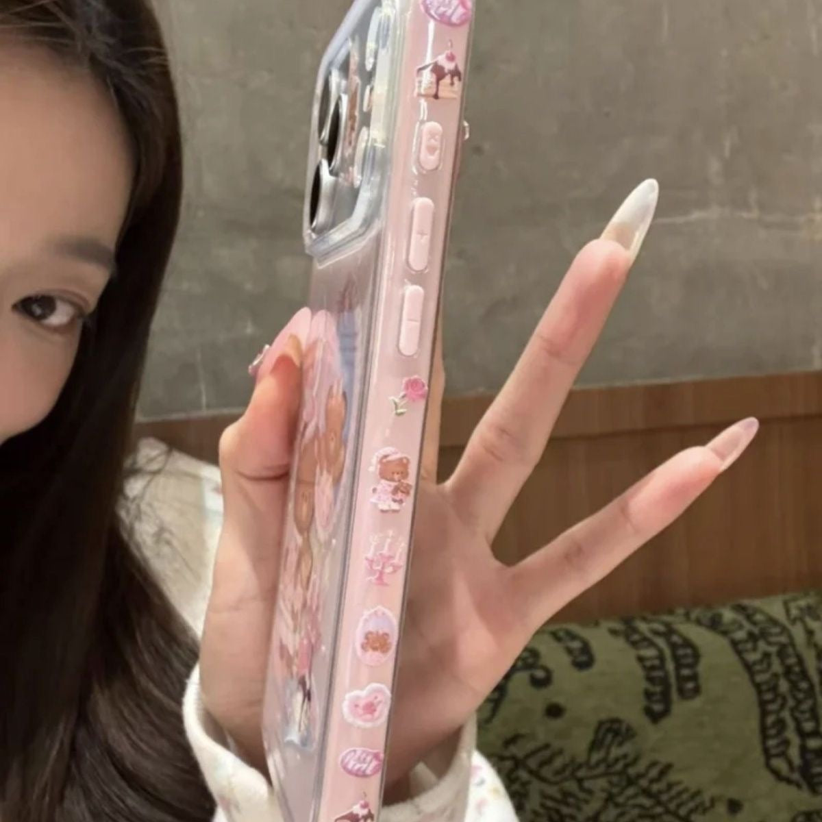 rose garden bear case