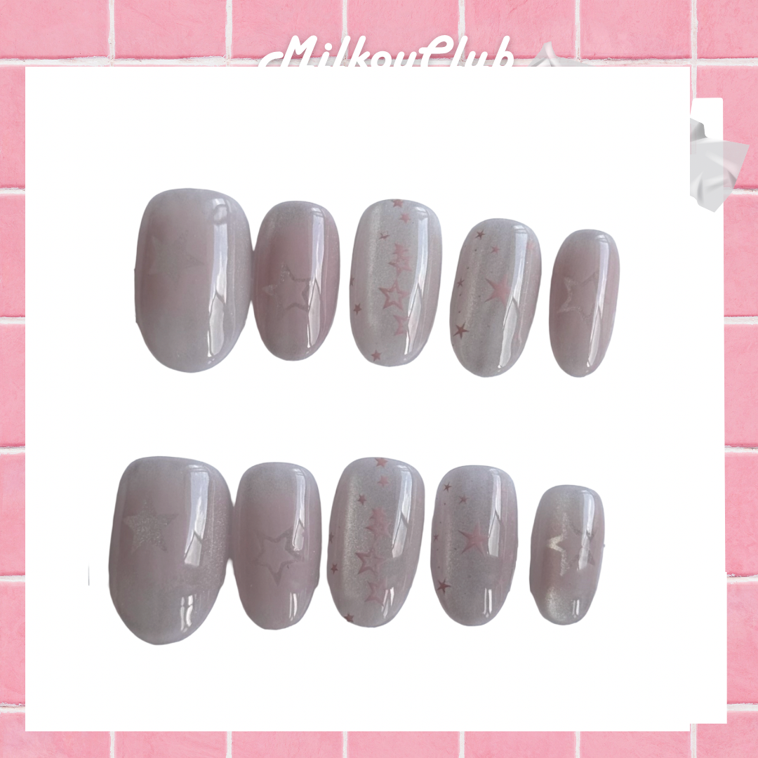 shimmer star pink