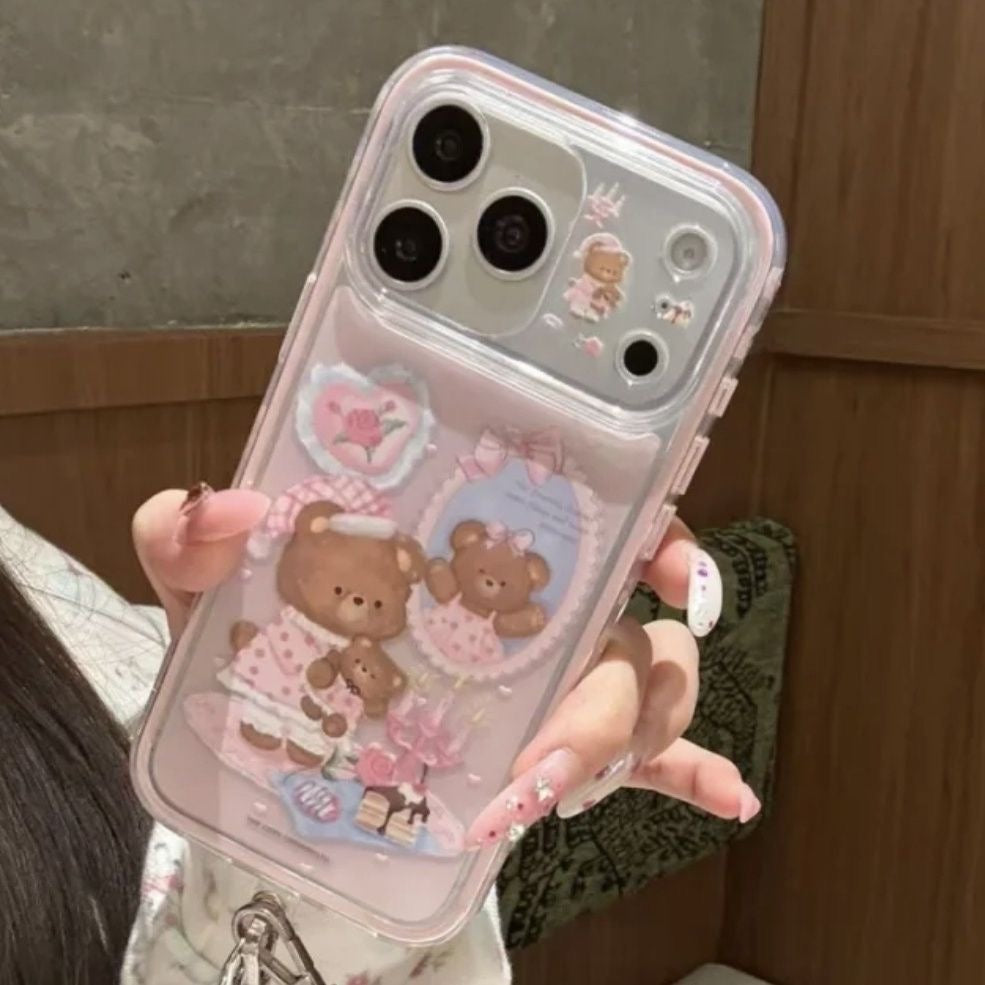 rose garden bear case