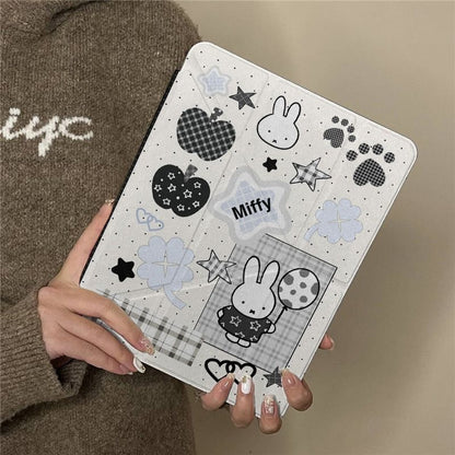 miffy b&w ipad case