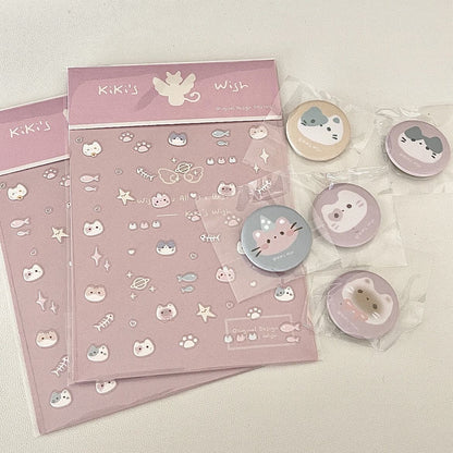 kiki’s wish stickers