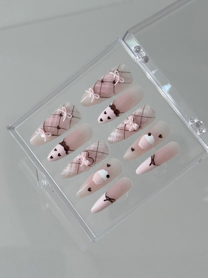 chocolatey pink